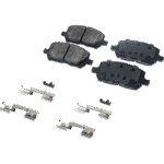 TrueDrive 8-Piece Kit Front, Driver and Passenger Side, Lower Control Arm, FWD, Automatic Transmission, 4 Lug Wheels, Includes (2) Axle Assembly, (2) Brake Disc, (1) Brake Pad Set, and (2) Control Arm - Image 11