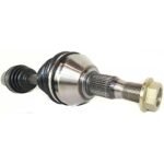 TrueDrive 7-Piece Kit Front, Driver and Passenger Side, Lower Control Arm, FWD, includes Axle Assembly, Brake Discs, and Brake Pad Set - Image 3