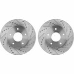TrueDrive 7-Piece Kit Front, Driver and Passenger Side, Lower Control Arm, includes Axle Assemblies, Brake Discs, and Brake Pad Set - Image 14