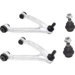 TrueDrive 4-Piece Kit Front, Driver and Passenger Side, Upper Control Arm, includes Ball Joints