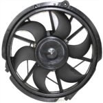 Replacement 4-Piece Kit Driver and Passenger Side Radiator and A/C Condenser Fan, includes Radiator Support - Image 3