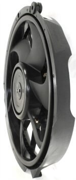 Replacement 4-Piece Kit Driver and Passenger Side Radiator and A/C Condenser Fan, includes Radiator Support - Image 4