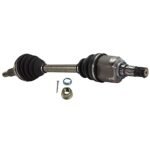 TrueDrive 8-Piece Kit Front, Driver and Passenger Side Axle Assembly with Brake Discs, Brake Pad Set, and Control Arms, FWD - Image 8