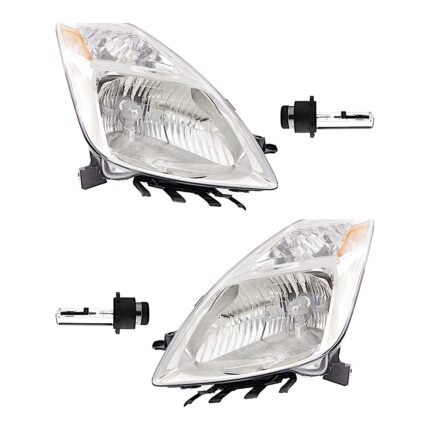 Replacement 4-Piece Kit HID/Xenon Headlights, With bulb(s), Includes (2) Headlight and (2) Headlight Bulb