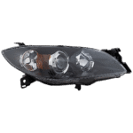 Replacement 4-Piece Kit Halogen Headlights, With bulb(s), Sedan, Includes (2) Headlight and (2) Headlight Bulb, CAPA Certified - Image 4