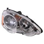 Replacement 4-Piece Kit Halogen Headlights, With bulb(s), Coupe, Includes (2) Headlight and (2) Headlight Bulb - Image 4