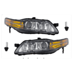 Replacement 4-Piece Kit HID/Xenon Headlights, With bulb(s), Includes (2) Headlight and (2) Headlight Bulb