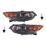 Replacement 4-Piece Kit HID/Xenon Headlights, With bulb(s), Includes (2) Headlight and (2) Headlight Bulb