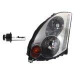 Replacement 2-Piece Kit HID/Xenon Headlights, With bulb(s), Coupe, Includes (1) Headlight and (1) Headlight Bulb