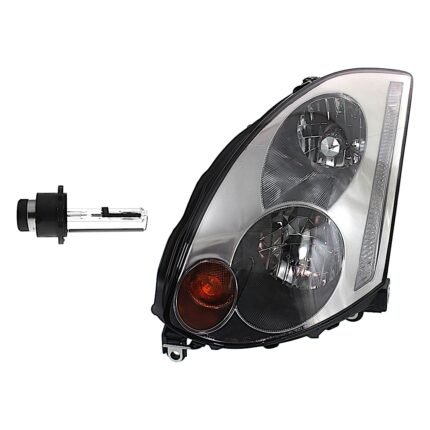 Replacement 2-Piece Kit HID/Xenon Headlights, With bulb(s), Coupe, Includes (1) Headlight and (1) Headlight Bulb