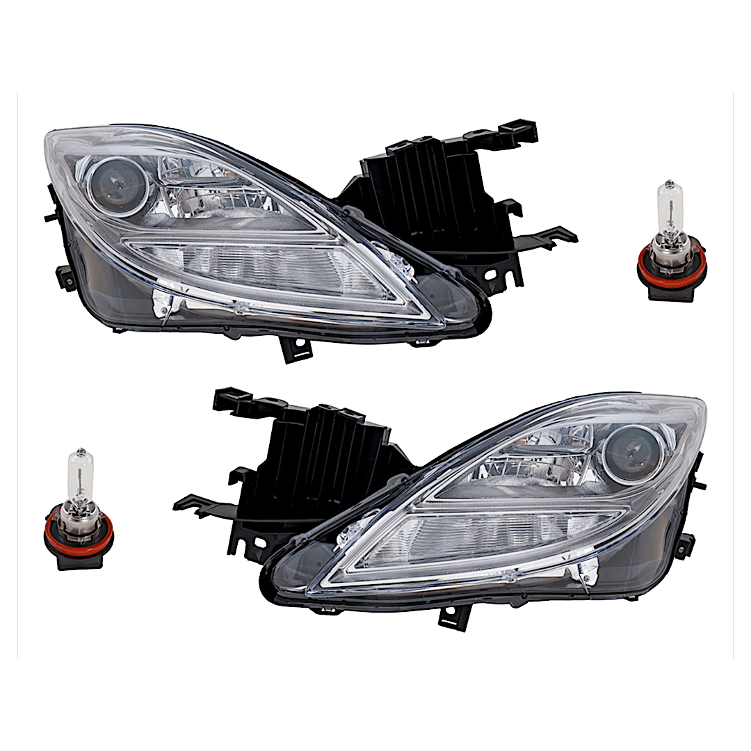 kit-041423-56_1.png Replacement 4-Piece Kit Halogen Headlights, With bulb(s), Includes (2) Headlight and (2) Headlight Bulb, CAPA Certified - Image 1