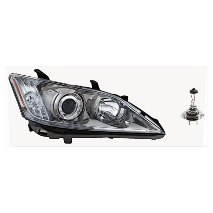 Replacement 2-Piece Kit Halogen Headlights, With bulb(s), Includes (1) Headlight and (1) Headlight Bulb