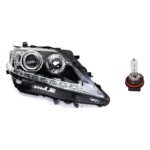 Replacement 2-Piece Kit Halogen Headlights, With bulb(s), Includes (1) Headlight and (1) Headlight Bulb