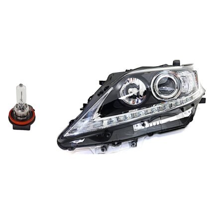 Replacement 2-Piece Kit Halogen Headlights, With bulb(s), Includes (1) Headlight and (1) Headlight Bulb