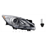 Replacement 2-Piece Kit HID/Xenon Headlights, With bulb(s), Includes (1) Headlight and (1) Headlight Bulb