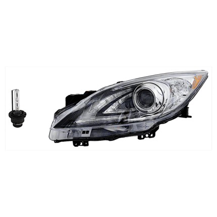 Replacement 2-Piece Kit HID/Xenon Headlights, With bulb(s), Includes (1) Headlight and (1) Headlight Bulb