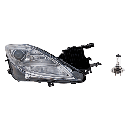 Replacement 2-Piece Kit Halogen Headlights, With bulb(s), Includes (1) Headlight and (1) Headlight Bulb
