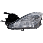 Replacement 2-Piece Kit Driver Side Halogen Headlight, Includes (1) Headlight and (1) Headlight Bulb - Image 2