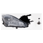 Replacement 2-Piece Kit Halogen Headlights, With bulb(s), Includes (1) Headlight and (1) Headlight Bulb, CAPA Certified