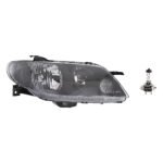 Replacement 2-Piece Kit, Passenger Side Halogen Headlight, With bulb(s), OE Replacement, Includes (1) Headlight and (1) Headlight Bulb