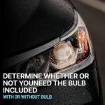 Replacement 2-Piece Kit, Passenger Side Halogen Headlight, With bulb(s), OE Replacement, Includes (1) Headlight and (1) Headlight Bulb - Image 5