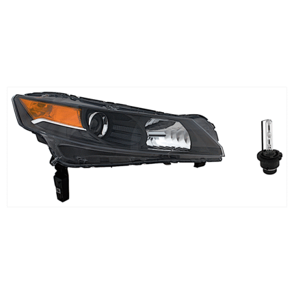 Replacement 2-Piece Kit, Passenger Side HID/Xenon Headlight, With bulb(s), OE Replacement, Includes (1) Headlight and (1) Headlight Bulb