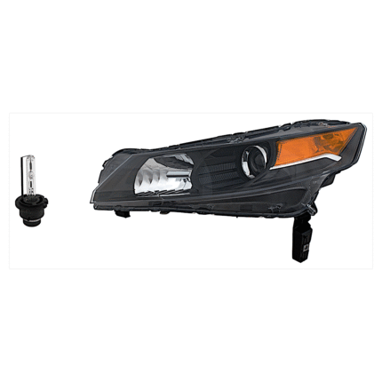 Replacement 2-Piece Kit, Driver Side HID/Xenon Headlight, With bulb(s), OE Replacement, Includes (1) Headlight and (1) Headlight Bulb