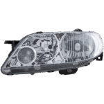 Replacement 4-Piece Kit, Driver and Passenger Side Halogen Headlight, With bulb(s), OE Replacement, Includes (2) Headlight and (2) Headlight Bulb - Image 2