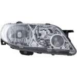 Replacement 4-Piece Kit, Driver and Passenger Side Halogen Headlight, With bulb(s), OE Replacement, Includes (2) Headlight and (2) Headlight Bulb - Image 4