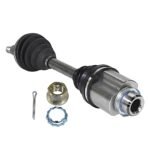 TrueDrive 8-Piece Kit Front, Driver and Passenger Side Axle Assembly with Brake Discs, Brake Pad Set, and Control Arms, AWD - Image 8