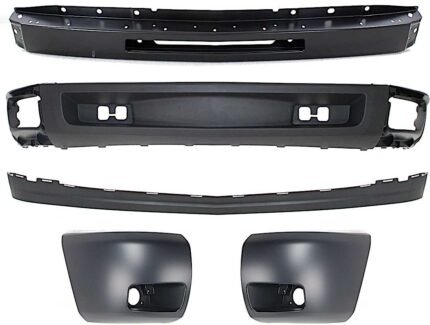 Replacement 5-Piece Kit, Front Bumper, Primed, Includes (1) Bumper, (2) Bumper End, and (2) Valance