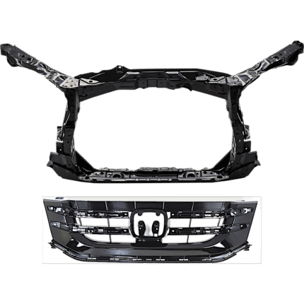 JC Whitney 2-Piece Kit Radiator Support Assembly, 3.5L, 6Cyl Includes (1) Grille Assembly and (1) Radiator Support