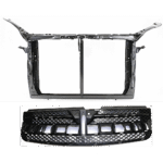JC Whitney 2-Piece Kit Radiator Support Assembly, 3.3L, 6Cyl Includes (1) Grille Assembly and (1) Radiator Support