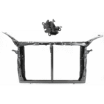 JC Whitney 2-Piece Kit Radiator Support Assembly, 3.3L, 6Cyl Includes (1) Hood Latch and (1) Radiator Support