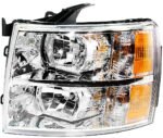 Replacement 6-Piece Kit, Grille Chrome, Includes (1) Bumper, (1) Grille, (2) Headlight, (1) Hood, and (1) Valance - Image 9