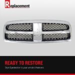 Replacement 5-Piece Kit, Grille Chrome, Includes (1) Bumper, (1) Grille, (1) Hood, and (2) Valance - Image 20