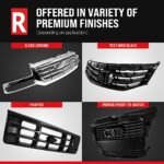 Replacement 8-Piece Kit, Grille Chrome, Includes (1) Bumper, (2) Bumper End, (1) Grille, (2) Headlight, and (2) Valance - Image 24