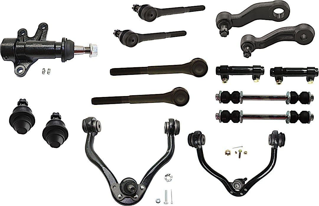 kit-051024-c51_1.jpg TrueDrive 15-Piece Kit Front, Driver and Passenger Side, Upper Control Arm - Image 1