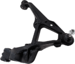 TrueDrive 6-Piece Kit Front, Driver and Passenger Side, Lower Control Arm, includes (2) Control Arm and (4) Tie Rod End - Image 3