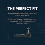 TrueDrive 12-Piece Kit Front, Driver and Passenger Side, Outer Tie Rod End Includes (4) Ball Joint, (1) Drag Link, (2) Sway Bar Link, (2) Tie Rod Adjusting Sleeve, and (3) Tie Rod End - Image 23