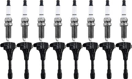 DriveWire 16-Piece Kit Ignition Coil, 8 Cylinder, 5.6 Liter Engine, Includes (8) Ignition Coil and (8) Spark Plug