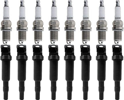 DriveWire 16-Piece Kit Ignition Coil, 8 Cylinder, 4.4/4.8 Liter Engine, Includes (8) Ignition Coil and (8) Spark Plug