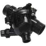 Replacement 6-Piece Kit Radiator, E90 Body, Non-Turbo, Except SULEV Models, Includes (1) Coolant Reservoir, (1) Radiator, (1) Radiator Cap, (2) Radiator Hose, and (1) Thermostat - Image 12