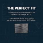 Replacement 6-Piece Kit Radiator, E90 Body, Non-Turbo, Except SULEV Models, Includes (1) Coolant Reservoir, (1) Radiator, (1) Radiator Cap, (2) Radiator Hose, and (1) Thermostat - Image 15