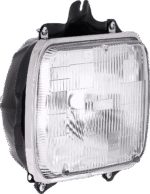 Replacement 7-Piece Kit Grille Chrome Shell with Painted Black Insert, Four Wheel Drive, Includes (2) Corner Light, (1) Grille, (2) Headlight, and (2) Headlight Filler - Image 17