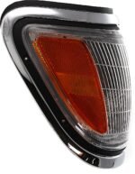 Replacement 7-Piece Kit Grille Chrome Shell with Painted Black Insert, Four Wheel Drive, Includes (2) Corner Light, (1) Grille, (2) Headlight, and (2) Headlight Filler - Image 19