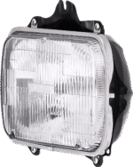 Replacement 7-Piece Kit Grille Chrome Shell with Painted Black Insert, Four Wheel Drive, Includes (2) Corner Light, (1) Grille, (2) Headlight, and (2) Headlight Filler - Image 24