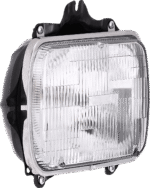 Replacement 7-Piece Kit Grille Chrome Shell with Painted Black Insert, Four Wheel Drive, Includes (2) Corner Light, (1) Grille, (2) Headlight, and (2) Headlight Filler - Image 25