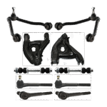 TrueDrive 10-Piece Kit Front, Driver and Passenger Side, Upper and Lower, Control Arm