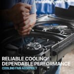 Replacement 5-Piece Kit Radiator Fan - Includes Radiator, Radiator Cap, Radiator Fan, Radiator Support, and Radiator Support Cover - Image 15